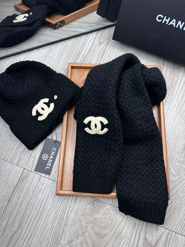 Fashion CC Classic Set Hat ➕Scarf