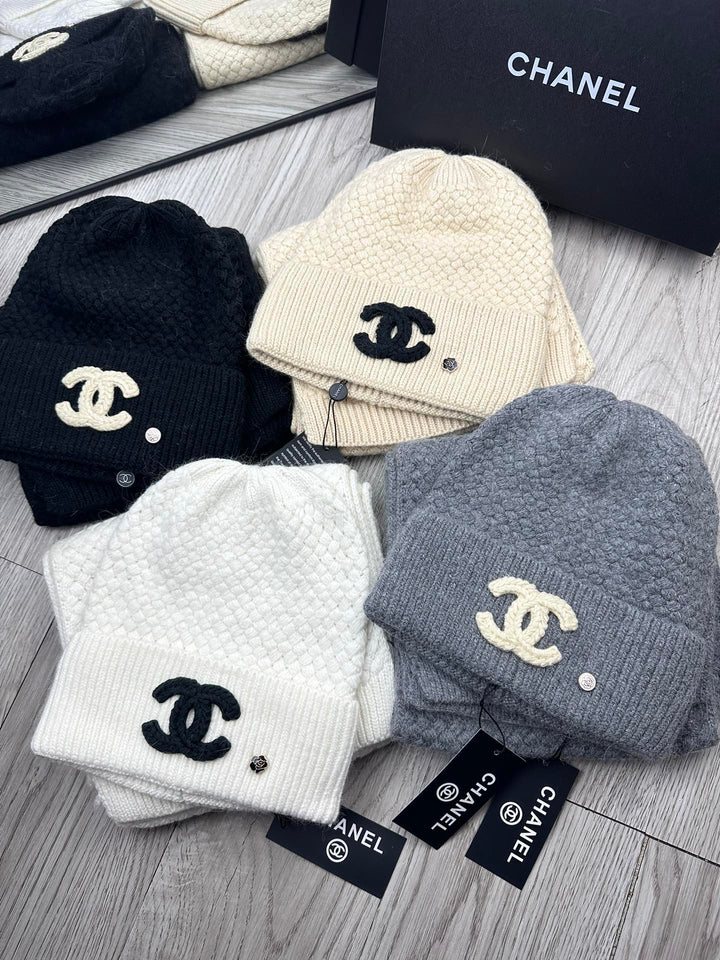 Fashion CC Classic Set Hat ➕Scarf