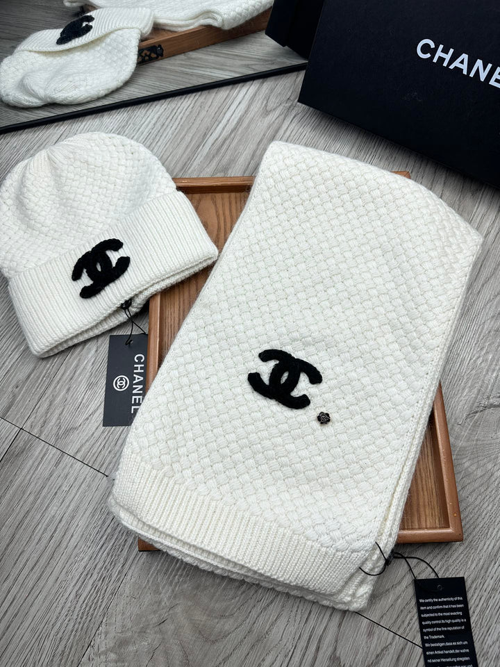 Fashion CC Classic Set Hat ➕Scarf