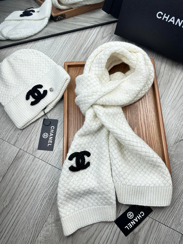 Fashion CC Classic Set Hat ➕Scarf