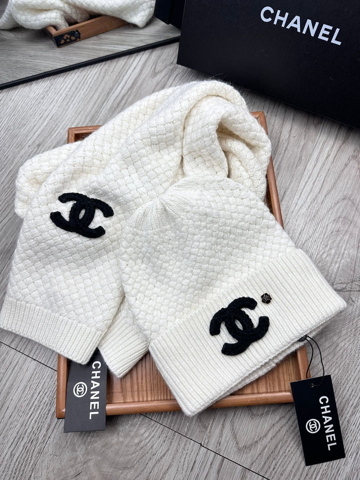 Fashion CC Classic Set Hat ➕Scarf