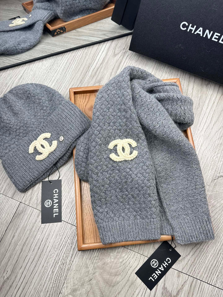 Fashion CC Classic Set Hat ➕Scarf