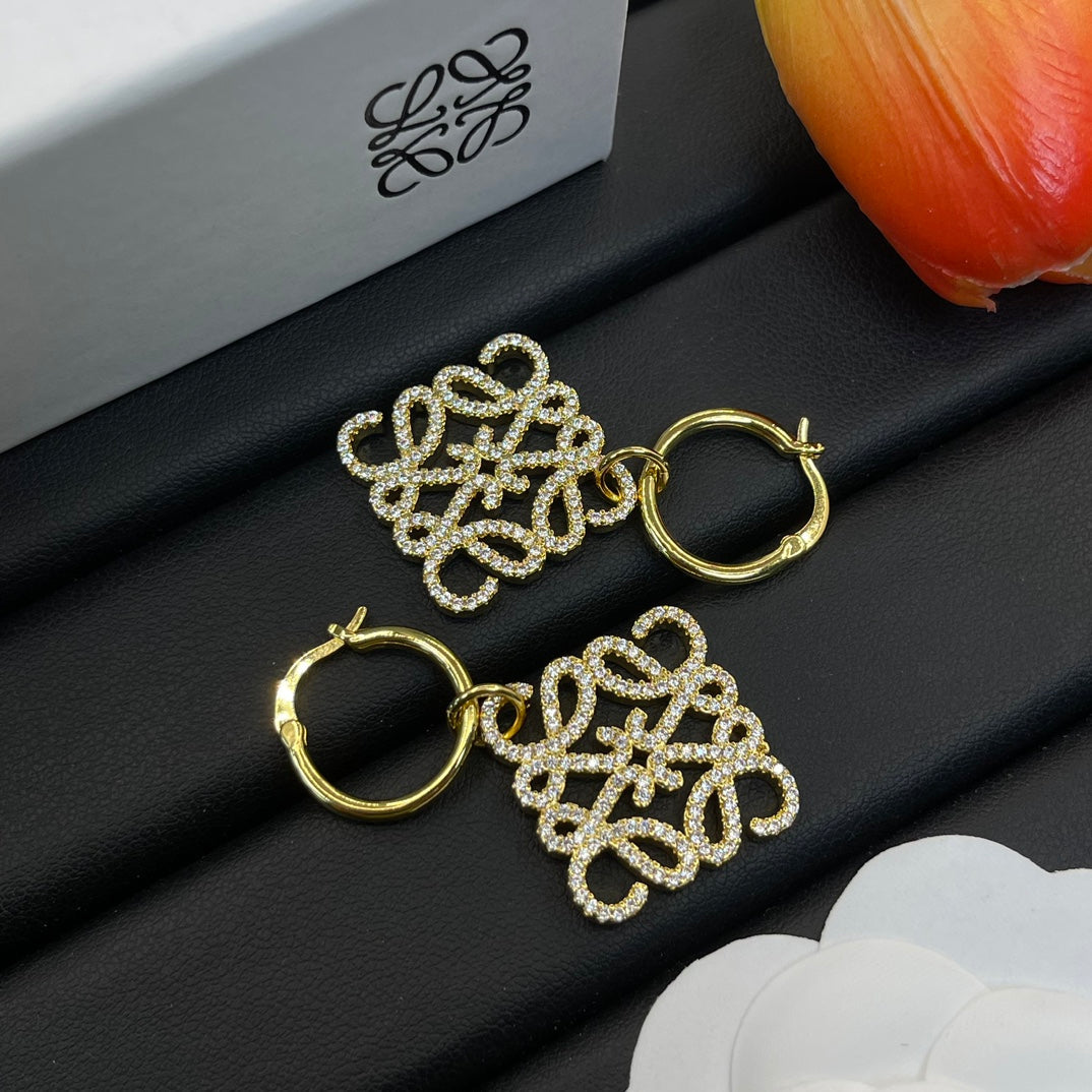 Fashion Irregular Square Dangle Earrings