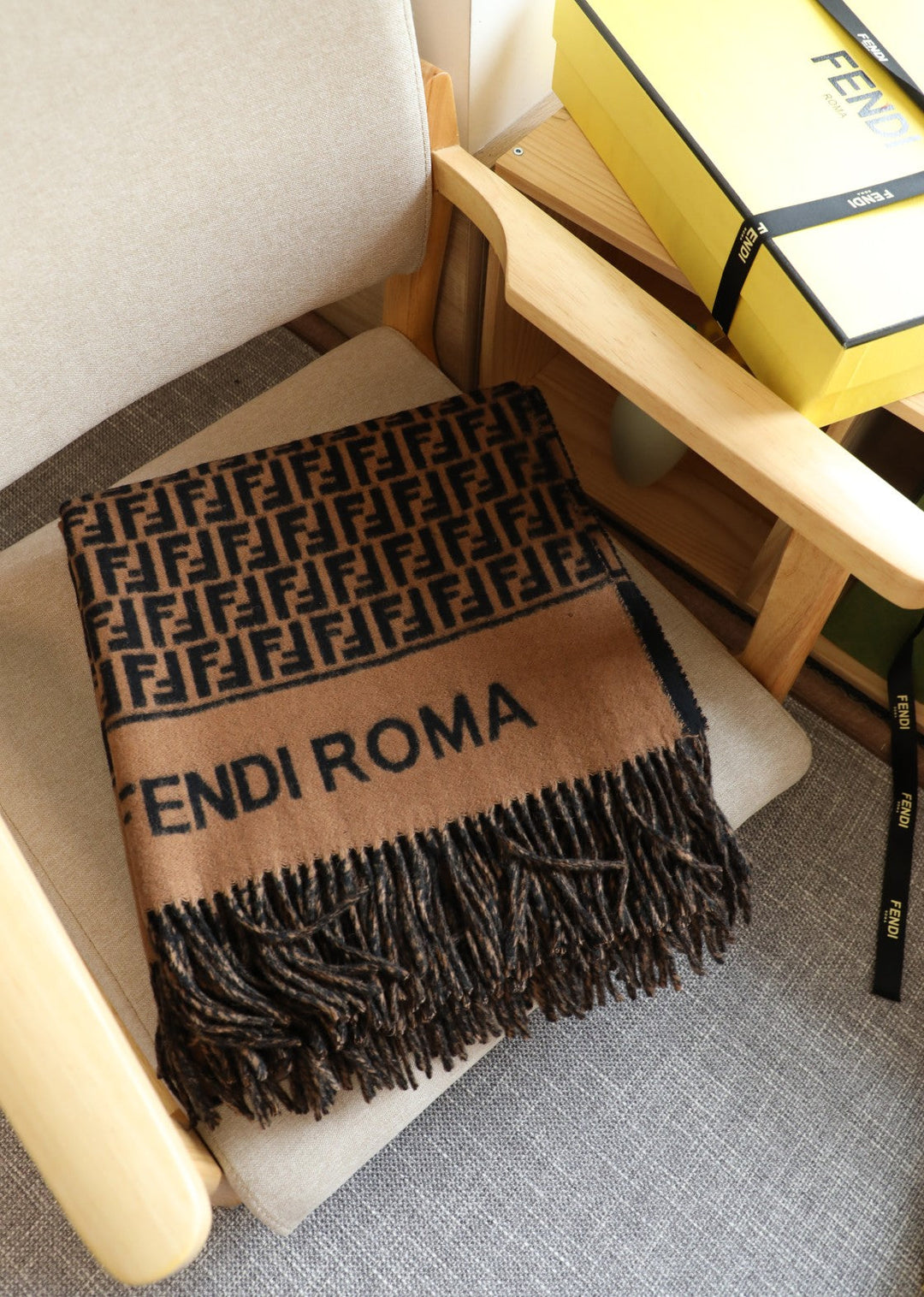 Luxury High Density Woven Roman Poncho