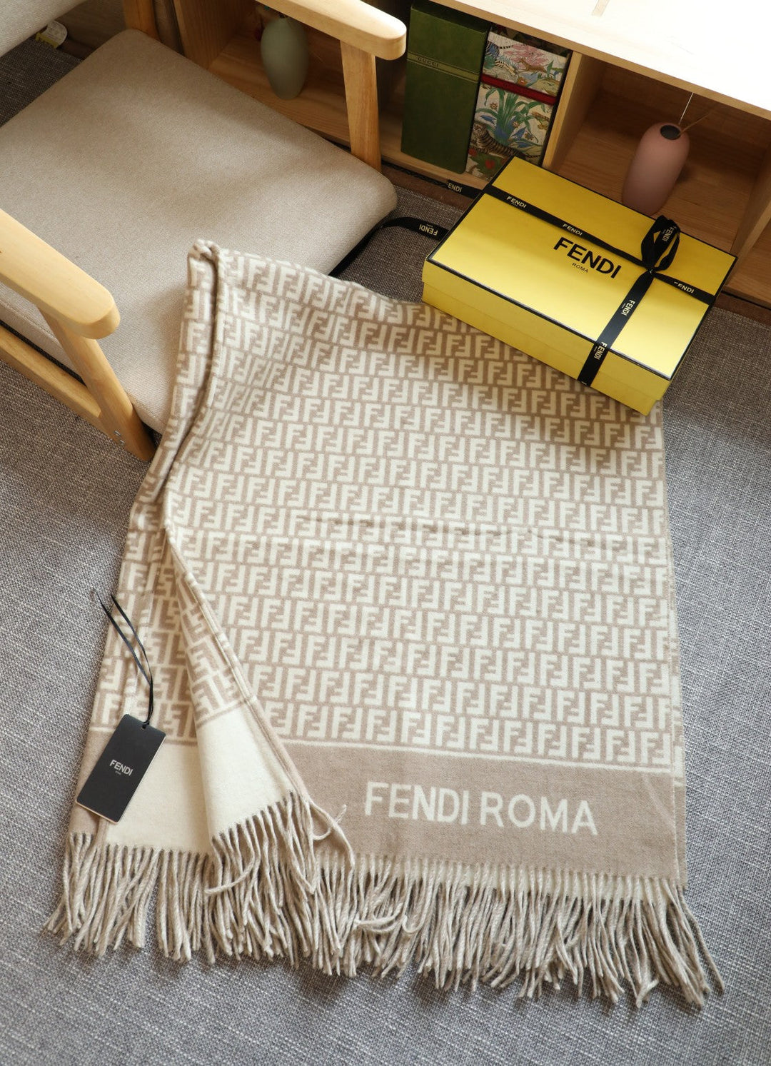 Luxury High Density Woven Roman Poncho