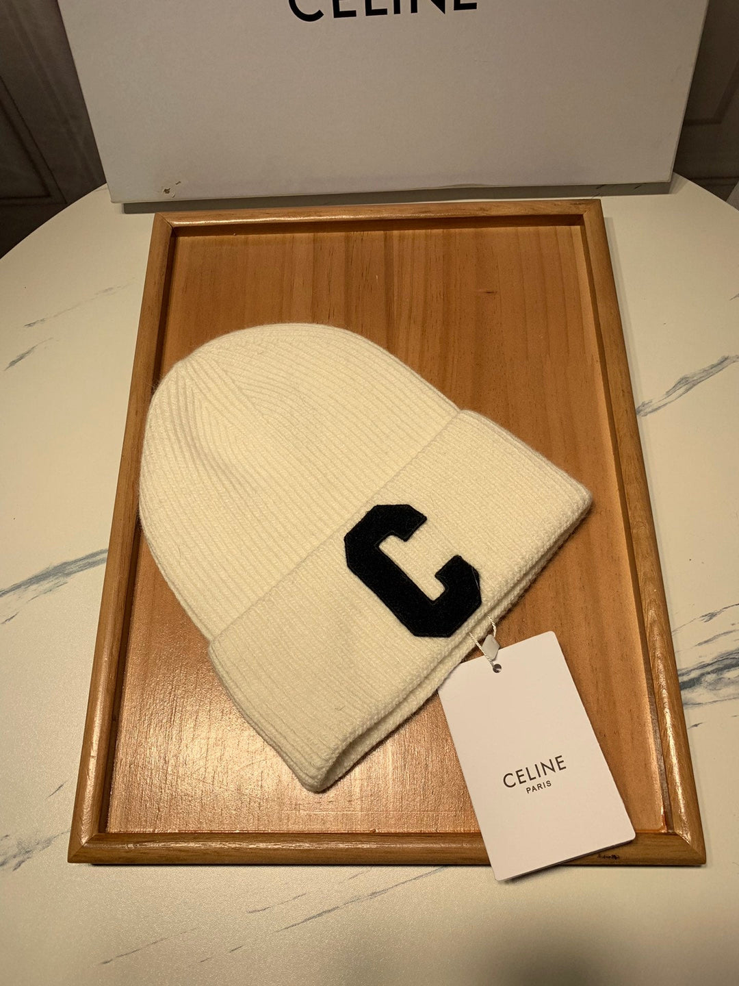 Classic Single C Knit Single Hat