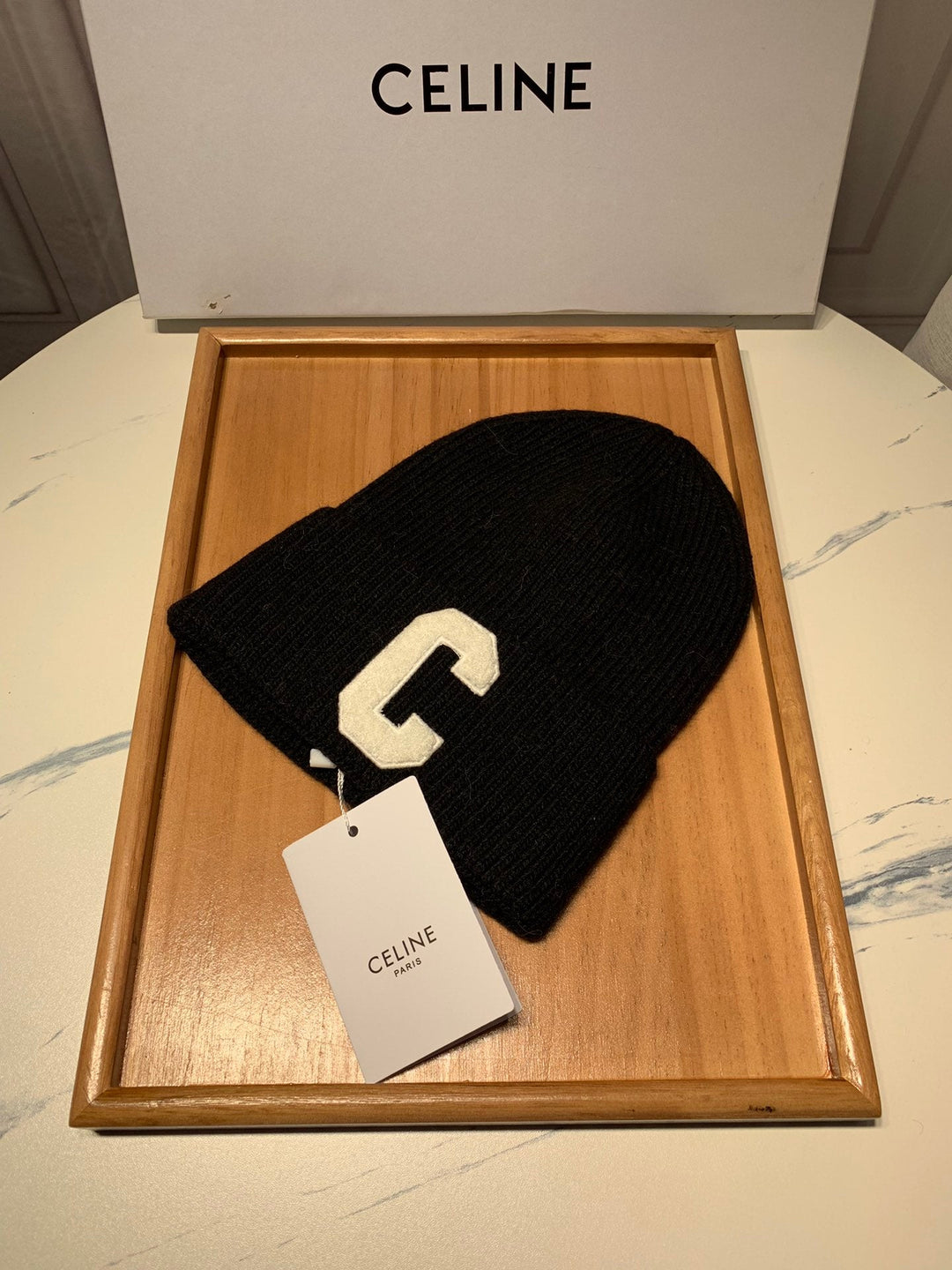 Classic Single C Knit Single Hat