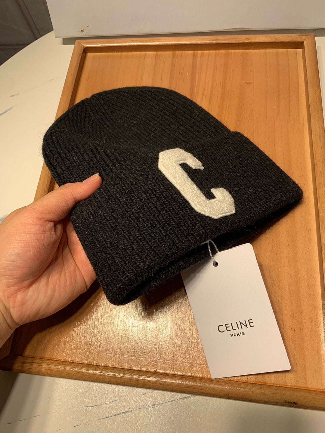 Classic Single C Knit Single Hat