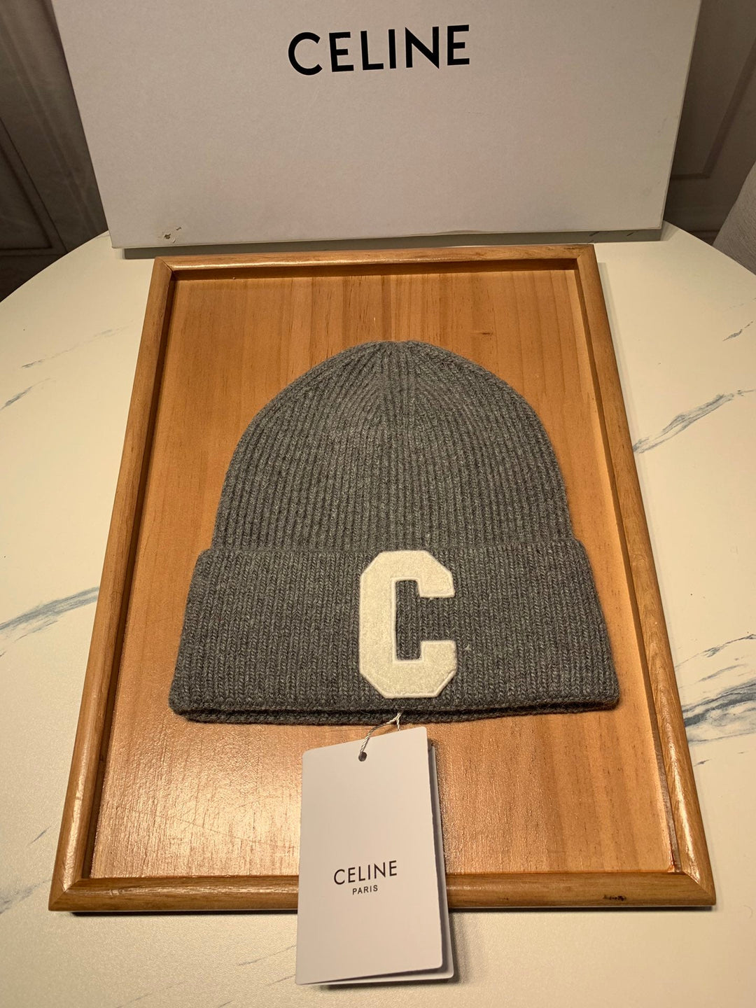 Classic Single C Knit Single Hat