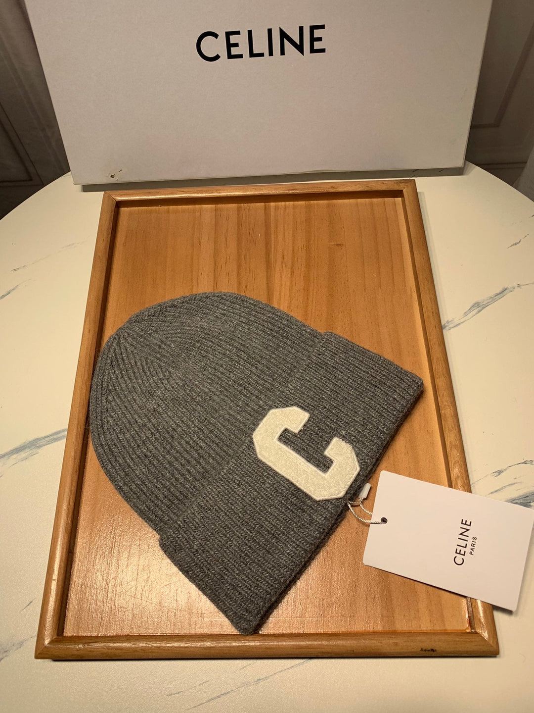 Classic Single C Knit Single Hat