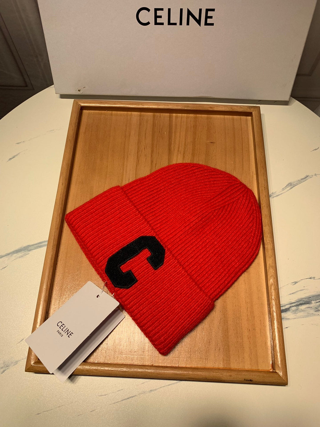 Classic Single C Knit Single Hat