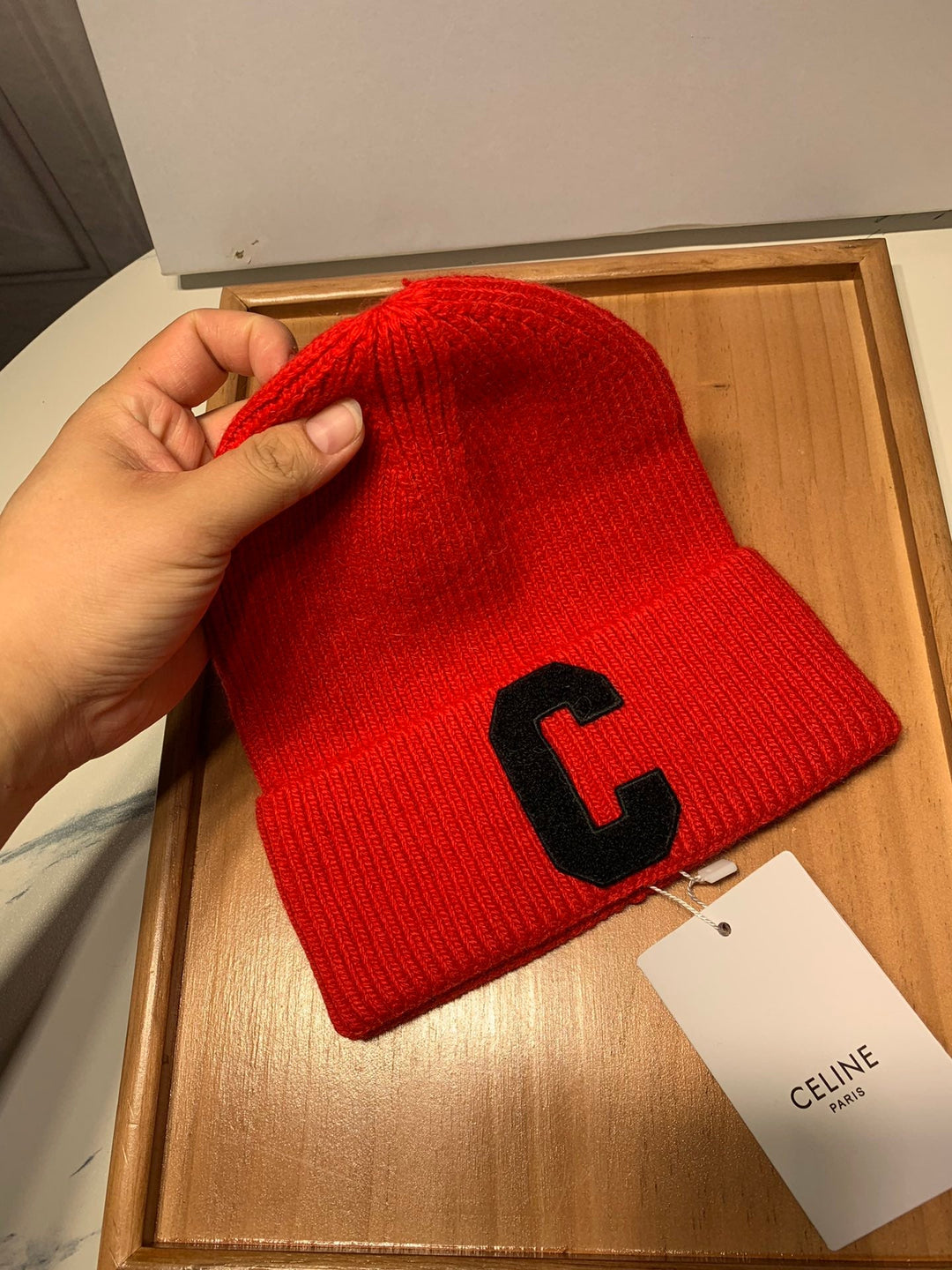 Classic Single C Knit Single Hat