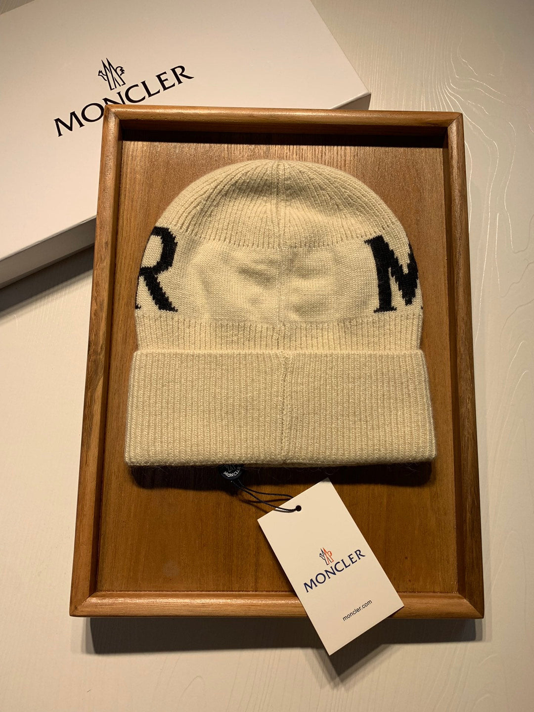 Luxurious Monogrammed Wool Monohat