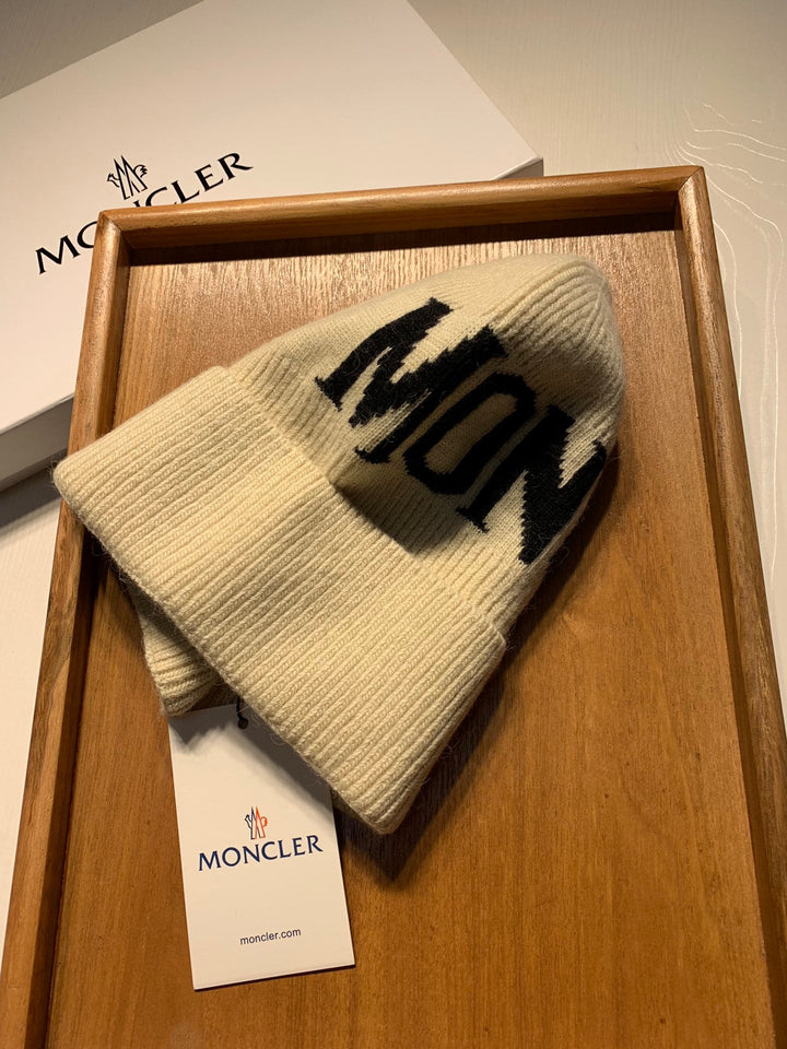 Luxurious Monogrammed Wool Monohat