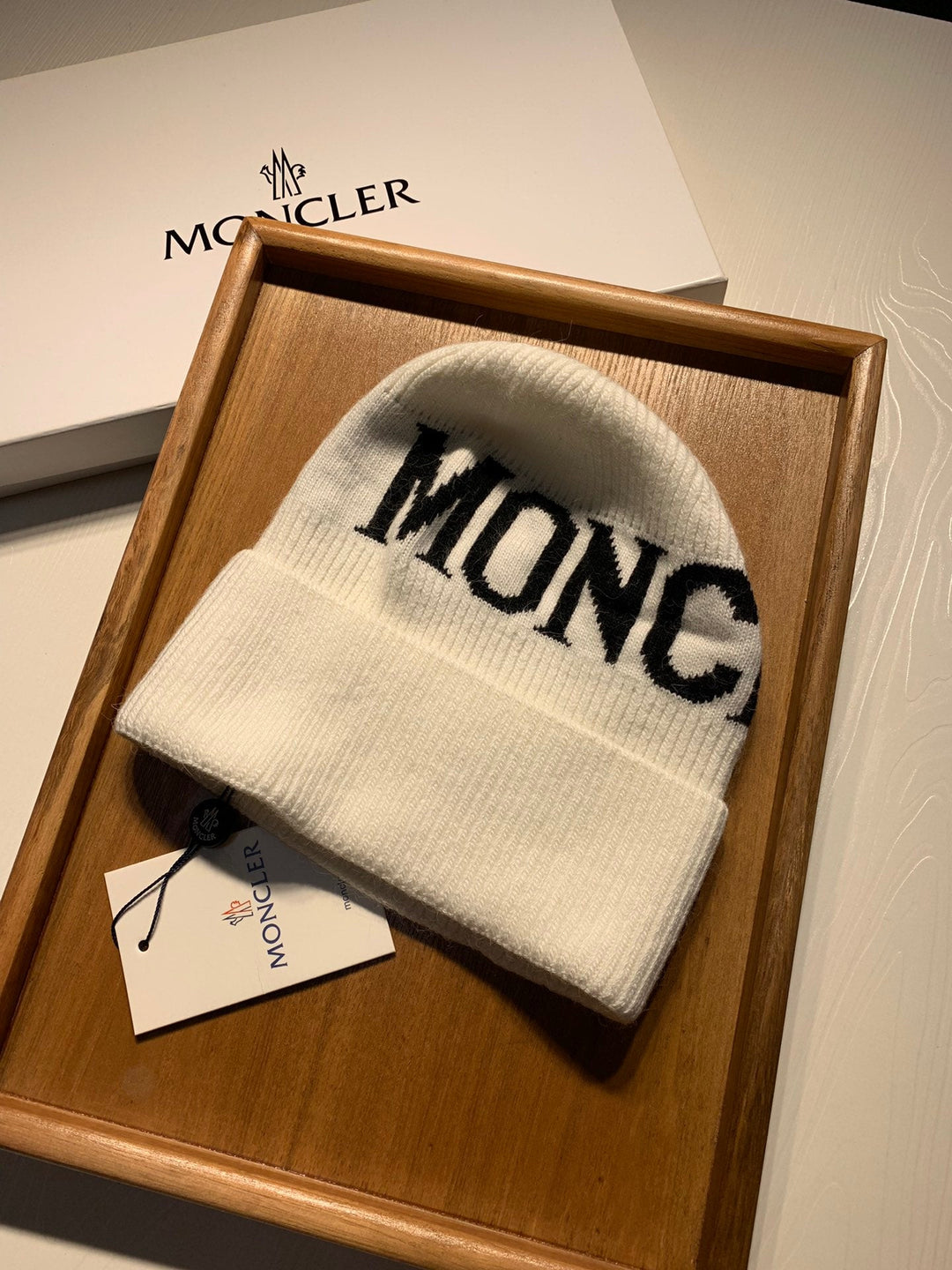 Luxurious Monogrammed Wool Monohat