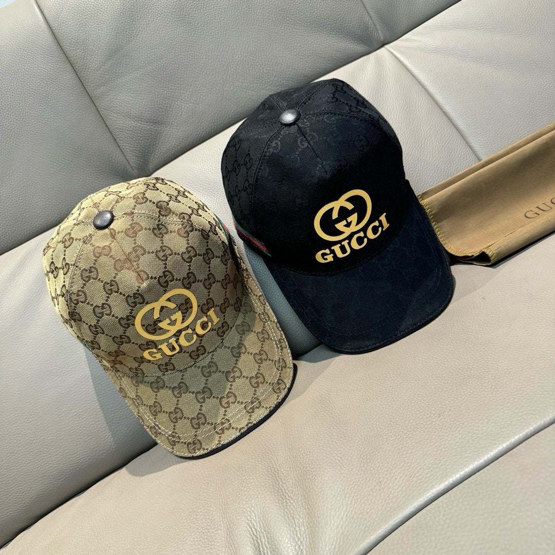 Deluxe Gold Label GG Graphic Baseball Cap