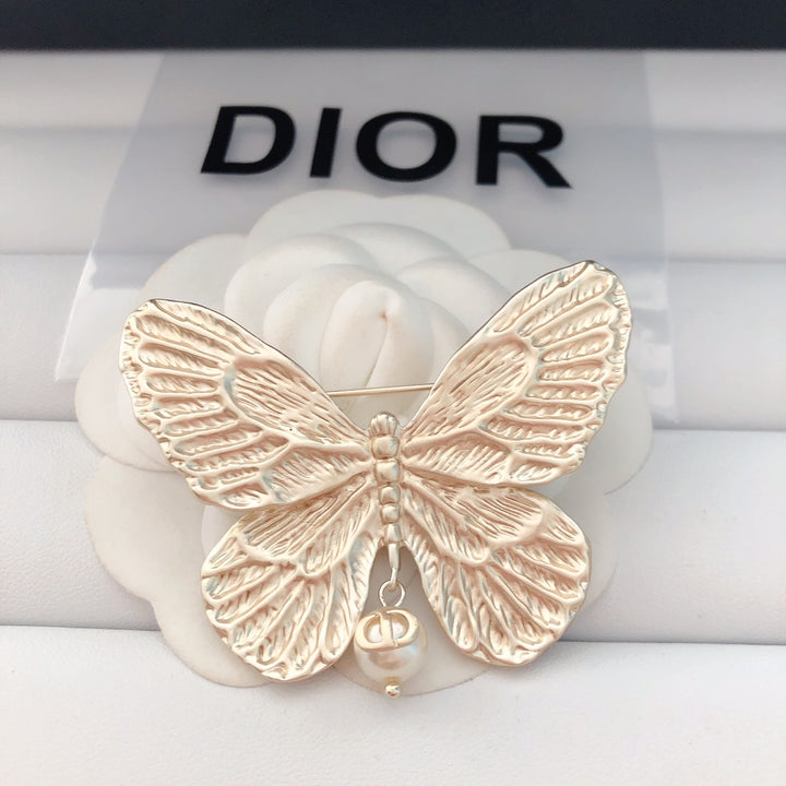 Gold Butterfly Brooches