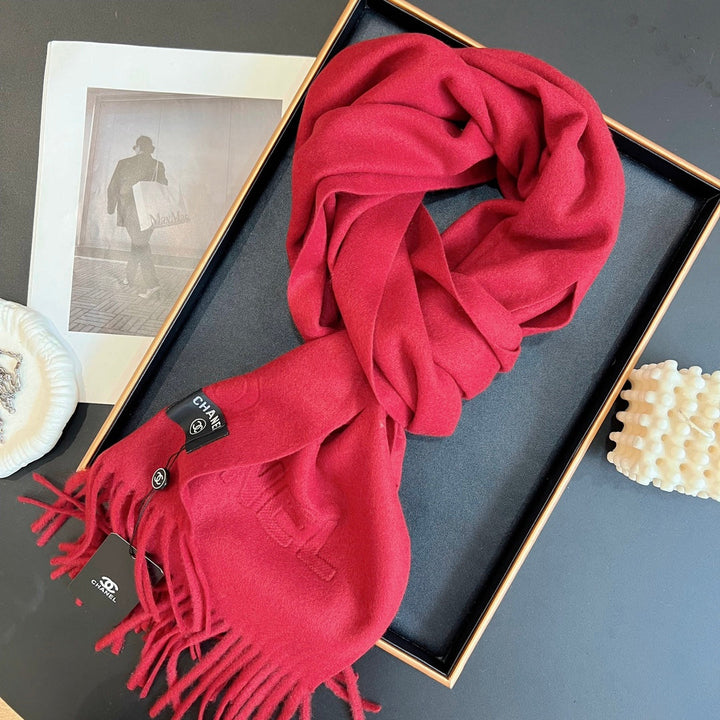 Fashion CC letter print scarf