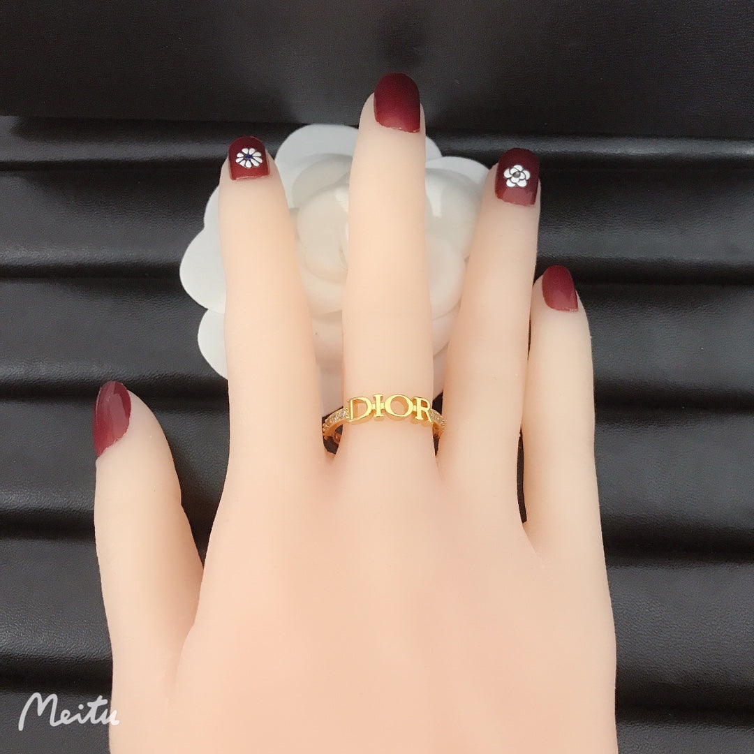 2 Colors Opening Adjustable Ring