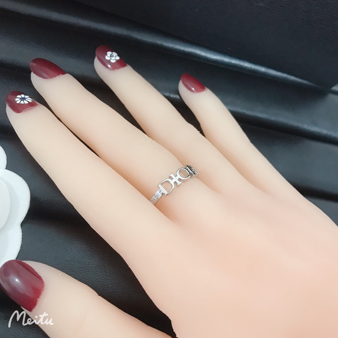 2 Colors Opening Adjustable Ring