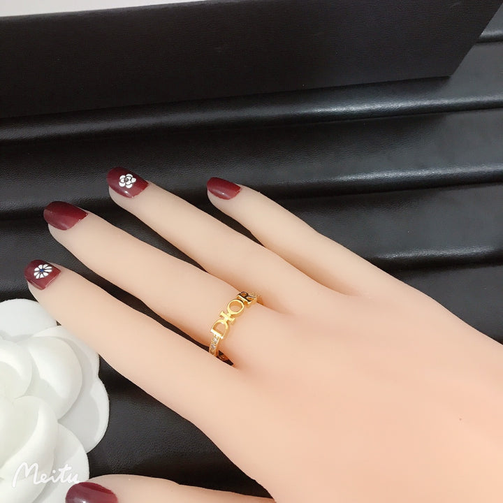 2 Colors Opening Adjustable Ring