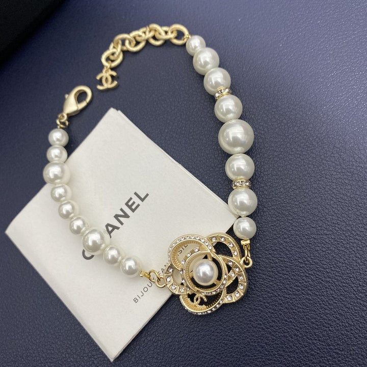 New Camellia Pearl Bracelet