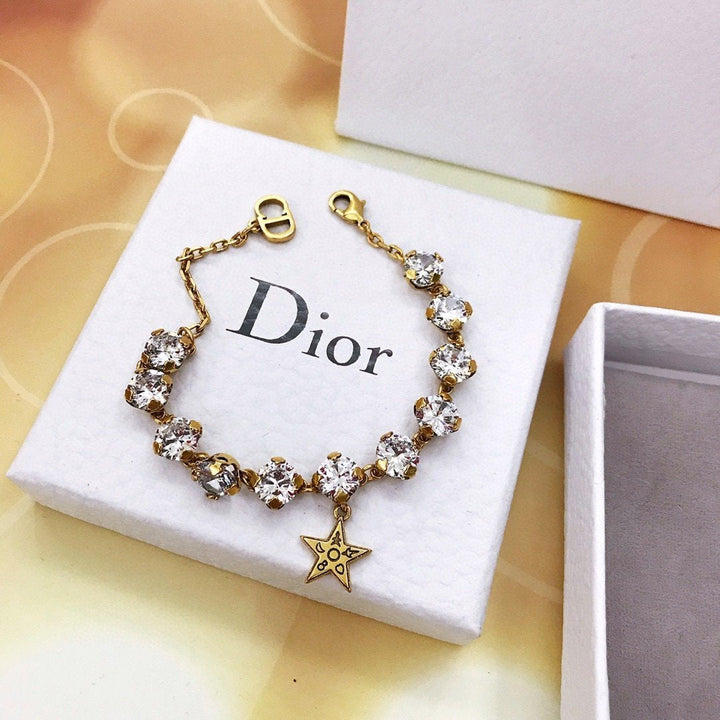 retro rhinestone bracelet