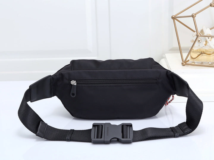 4 colors classic plaid waist bag