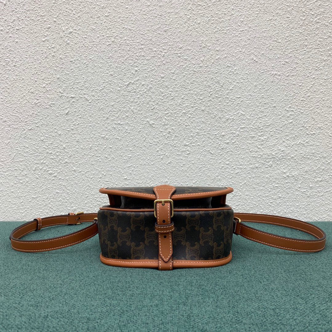 Head Cowhide Saddle Bag M2179