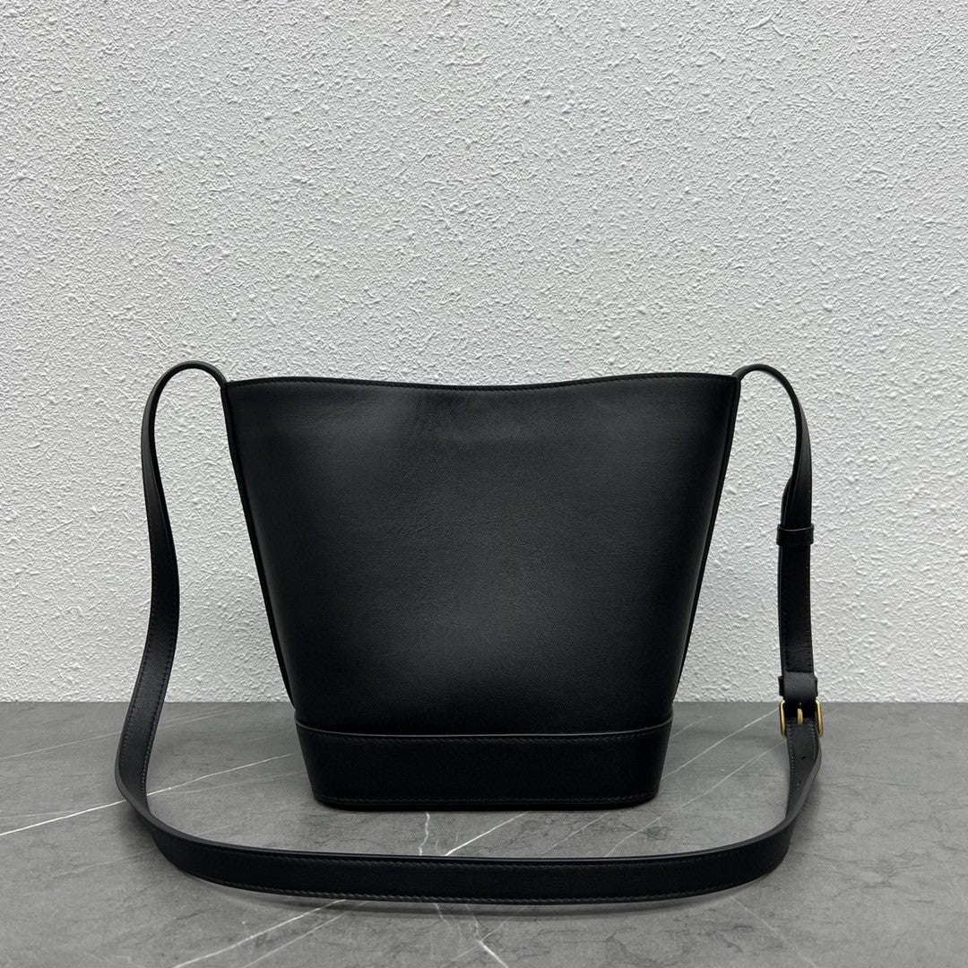 Black Cowhide Bucket Bag M198243