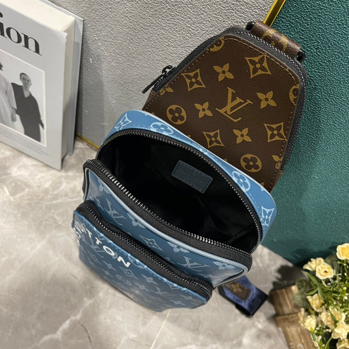 Blue Shoulder Bag-M46344