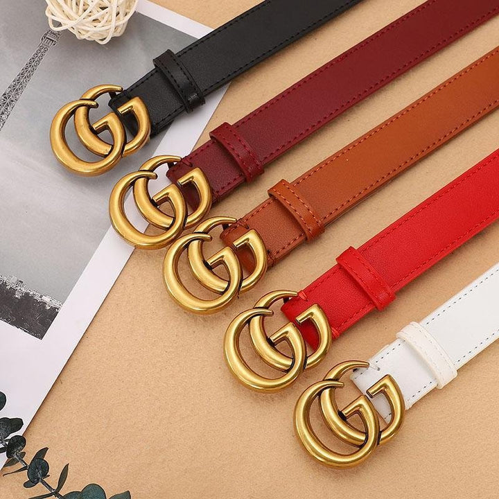 5 Colors Luxury Double G Belt