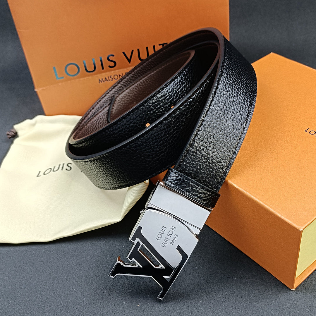 3 Color Luxurious Letter Leather Belt