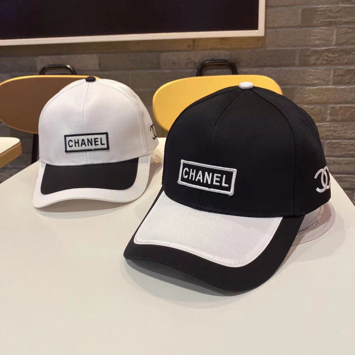 fashion letter double C printing baseball cap