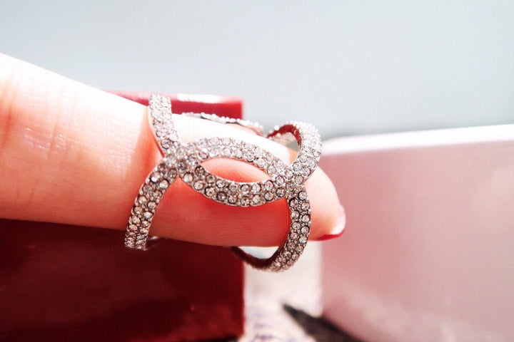 Luxury Zircon Open Universal Ring