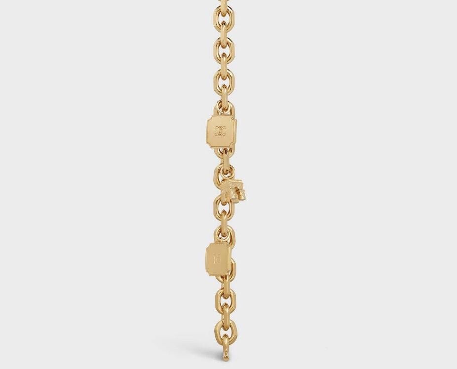 Fashionable Arc de Triomphe Brass Bracelet