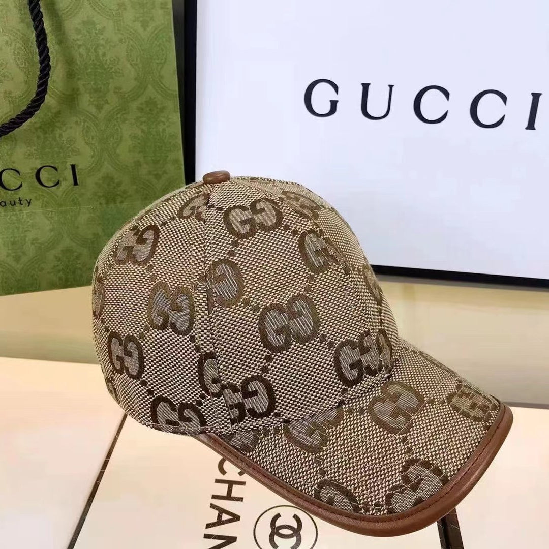 Fashion Double G Velcro Baseball Cap