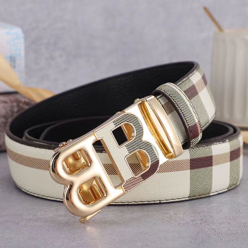 3 Colors Luxurious BB Pattern Belt