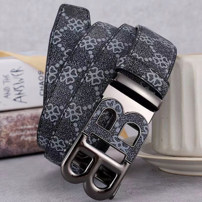 3 Colors Luxurious BB Pattern Belt