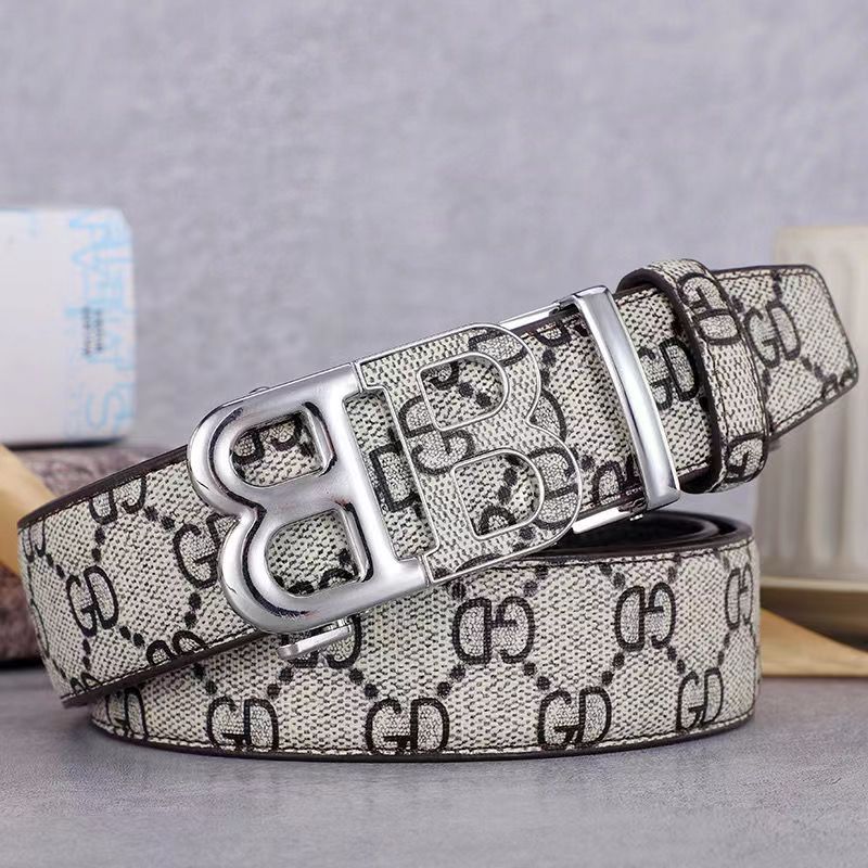 3 Colors Luxurious BB Pattern Belt