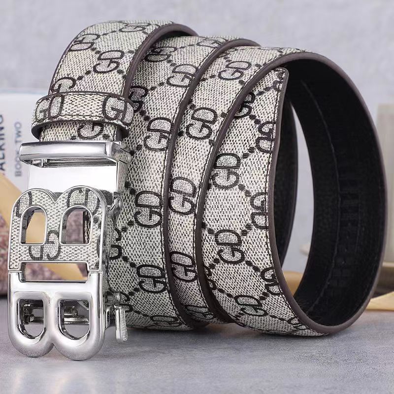 3 Colors Luxurious BB Pattern Belt