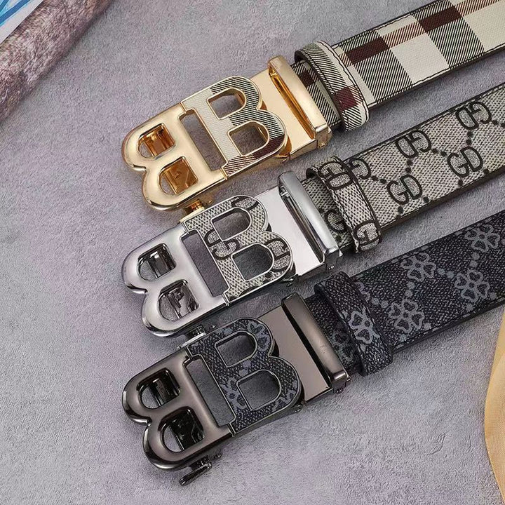 3 Colors Luxurious BB Pattern Belt