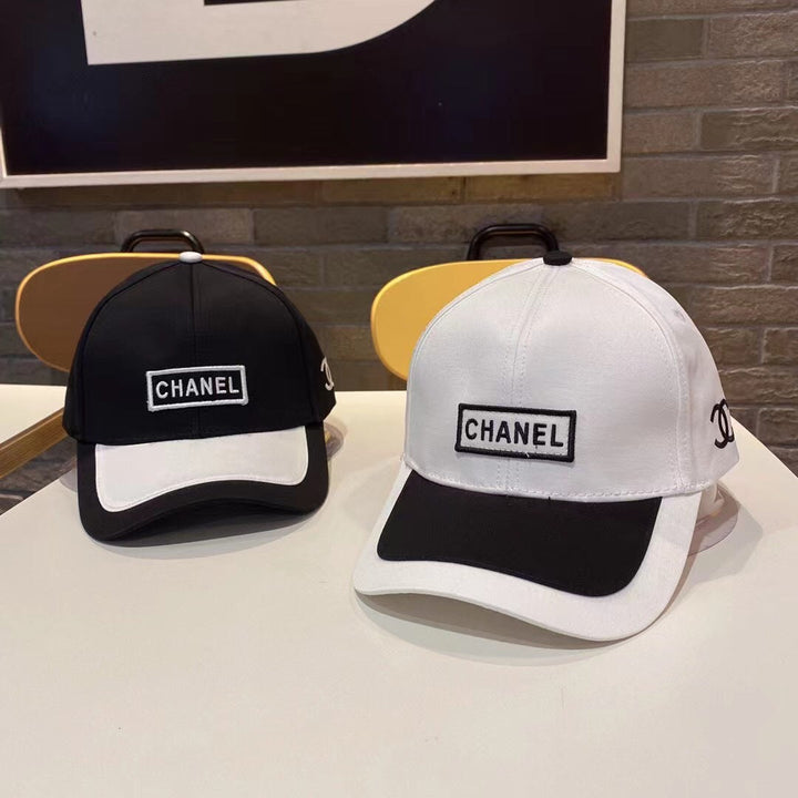 fashion letter double C printing baseball cap