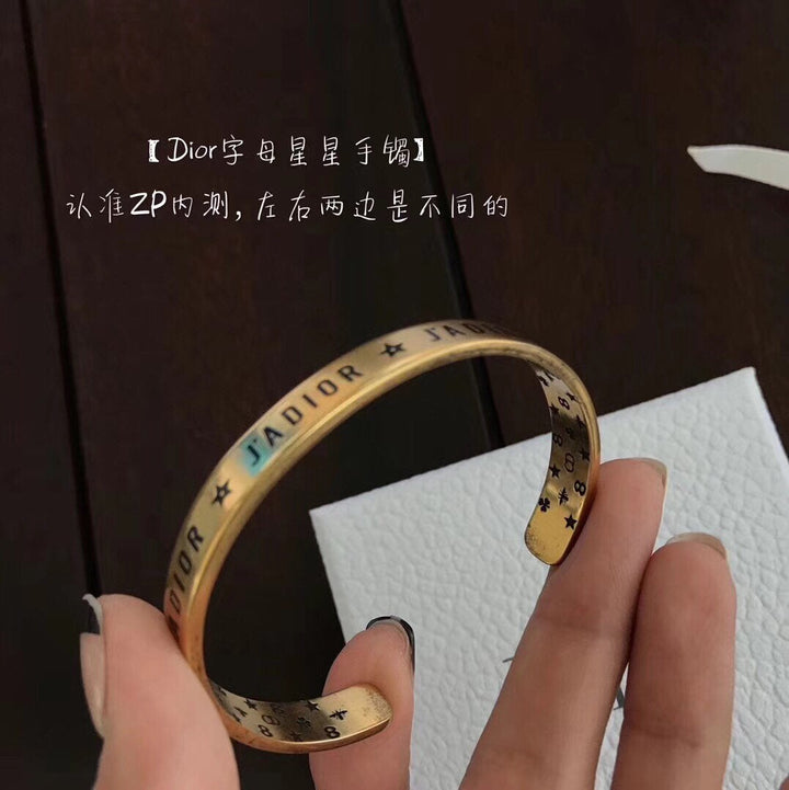 Fashion Letter Print Bracelet