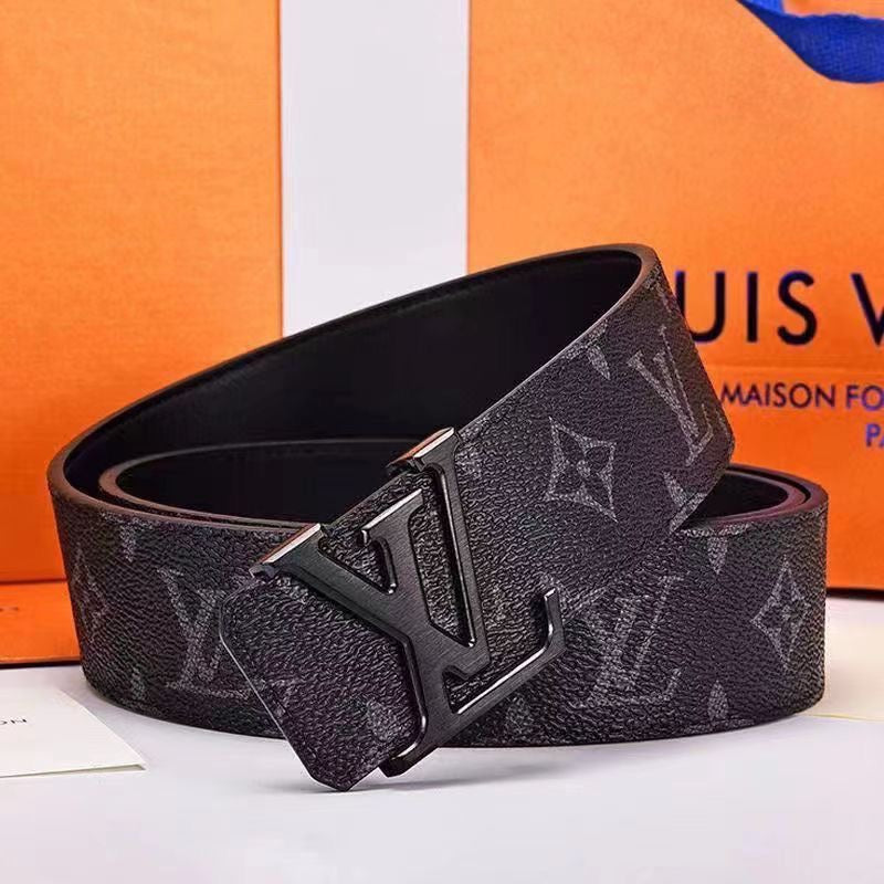 3 Colors Luxurious Monogrammed Graffiti Belt