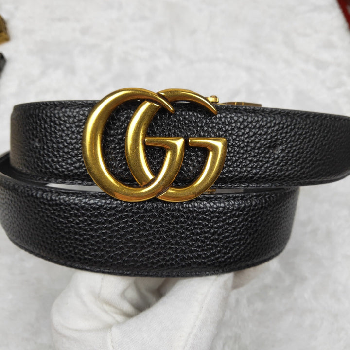 3 Colors Fashion metal buckle leather belt