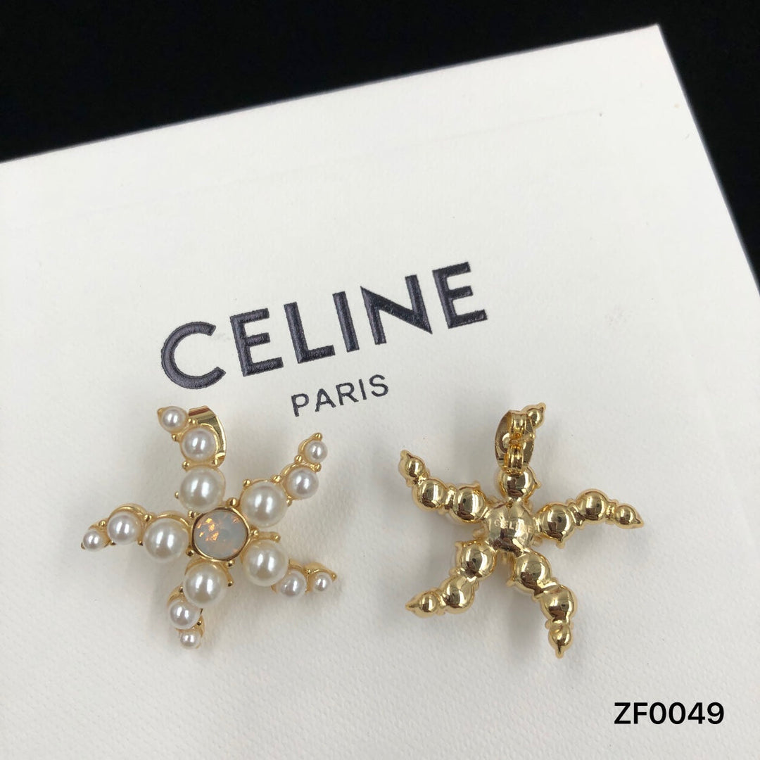 2024 fashion starfish-shaped earrings