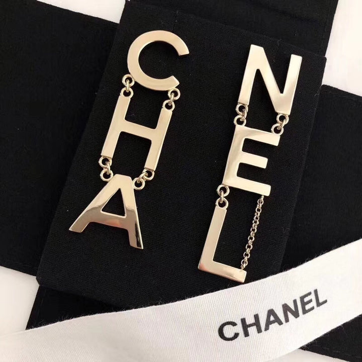 2023 fashion letters earrings