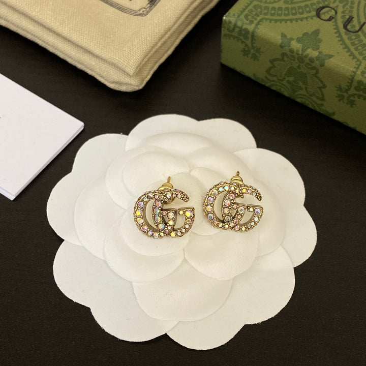 2024 Luxury Fashion Double G Earrings