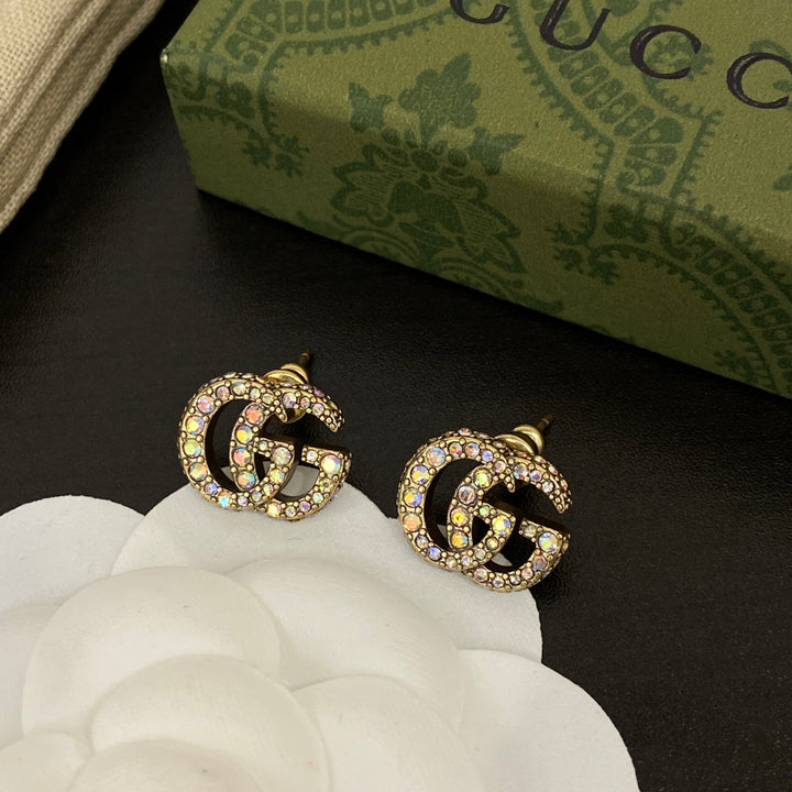 2024 Luxury Fashion Double G Earrings